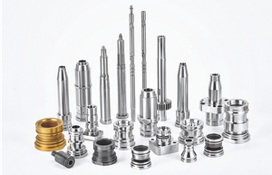 Inserts de noyau tournés CNC haute performance pour moules d'injection de bouchons de boissons